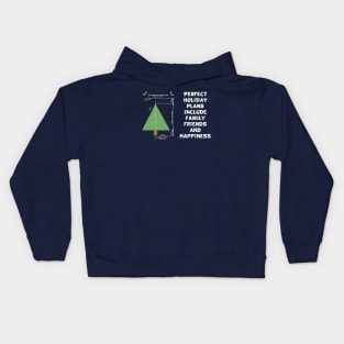 Perfect Holiday Plans Kids Hoodie